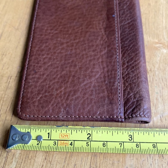 Fossil leather extra part for wallet brown used in good condition - Picture 8 of 8